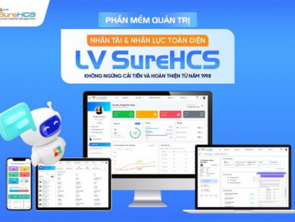 Thông tin doanh nghiệp - Đẩy nhanh chuyển đổi số trong quản lý nhân sự với phần mềm LV SureHCS ứng dụng AI mới nhất
