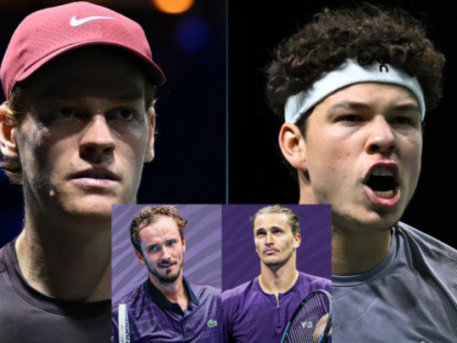 Thể thao - Tennis đỉnh cao Paris Masters: Sinner đấu Shelton, Zverev chạm trán Medvedev