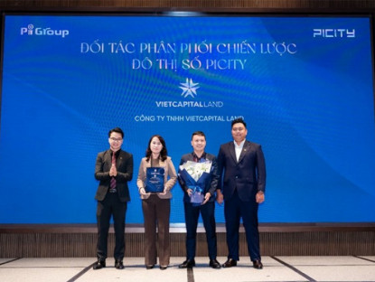 Thông tin doanh nghiệp - Vietcapital Land chính thức “bắt tay” Pi Group phát triển Đô thị số Picity