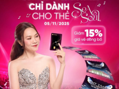 Thông tin doanh nghiệp - Sức hút thẻ SeASoul trước thềm Mỹ Tâm Live Concert 2025 - See The Light