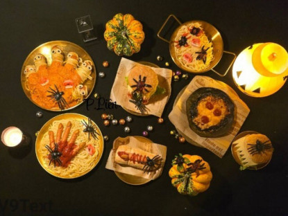 Gia đình - Mâm tiệc Halloween bé mê tít của mẹ đảm: Vừa rùng rợn nhẹ, vừa ngon khó cưỡng, làm trong 2,5 tiếng