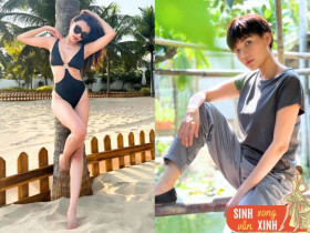 Cô bé xưa xấu đen dậy thì "lột xác", sau sinh công khai nâng ngực hồi xuân thành thiếu nữ, chồng đẹp con ngoan