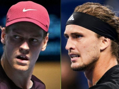 Thể thao - Sinner thắng vẫn lo âu, Zverev giải &quot;lời nguyền&quot; Medvedev ở Paris Masters