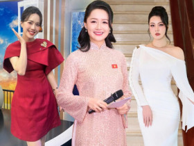 Dàn BTV VTV cùng sinh 2 con: Người 28 tuổi "đủ nếp đủ tẻ", người bí mật mang bầu, sinh con ở tuổi U40