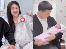 Hot girl 10X Phú Thọ thông báo hạ sinh con đầu lòng, visual đi đẻ xinh chấn động, "rắn con" mới chào đời đã được tặng vàng