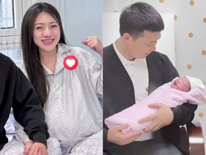 Gia đình - Hot girl 10X Phú Thọ thông báo hạ sinh con đầu lòng, visual đi đẻ xinh chấn động, &quot;rắn con&quot; mới chào đời đã được tặng vàng