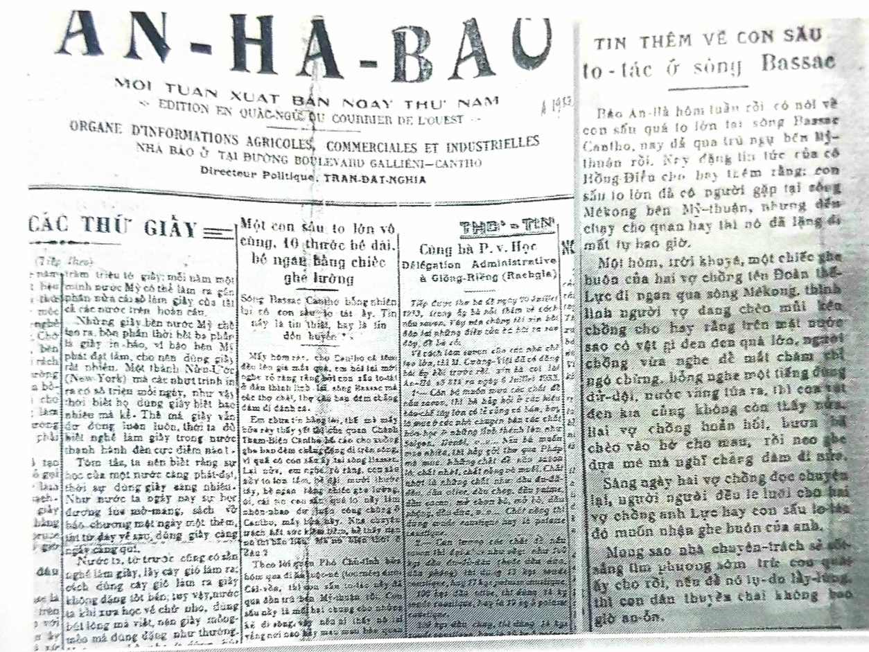 Từ chuyện cá sấu to bằng chiếc ghe lường trên sông Bassac… đến chuyện xem hát bội giữa rừng - 1