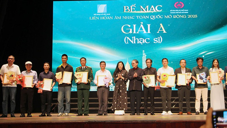 Bế mạc Liên hoan Âm nhạc toàn quốc mở rộng năm 2025 - 2