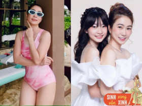 MC có body mướt rượt sau 2 lần sinh nở, con gái 15 tuổi như hotgirl, học chung trường với Lọ Lem nhà Quyền Linh