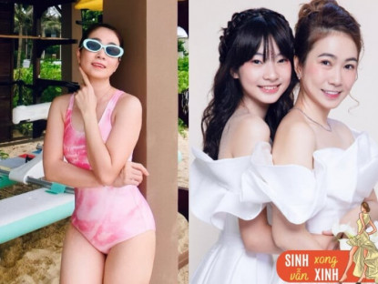 Gia đình - MC có body mướt rượt sau 2 lần sinh nở, con gái 15 tuổi như hotgirl, học chung trường với Lọ Lem nhà Quyền Linh