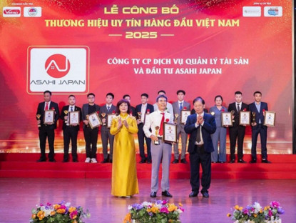 Thông tin doanh nghiệp - Asahi Japan được vinh danh “Top 10 Thương hiệu Uy tín Hàng đầu Việt Nam” và “Sản phẩm Chất lượng - Dịch vụ Tận tâm” năm 2025