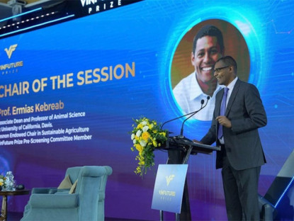 Thông tin doanh nghiệp - GS. Ermias Kebreab: Giải thưởng VinFuture tạo nên không gian đối thoại mở hiếm thấy