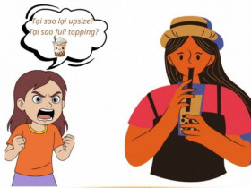 Bức xúc vì vừa mời trà sữa, thực tập sinh liền gọi “size lớn, full topping”