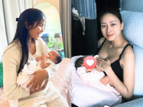 Dàn mẹ bỉm nổi tiếng Vbiz và nỗi lo sữa mẹ sau sinh: Người nhập viện cấp cứu, người đau điếng vì vòng một căng cứng