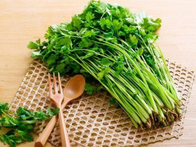 Mua nhiều rau mùi, đừng cho ngay vào tủ lạnh, thêm vài bước nữa để lâu vẫn xanh như mới