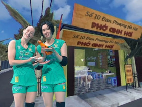 Sao bóng chuyền Thanh Thúy có tin vui, bất ngờ ghé quán phở hot nhất mạng xã hội