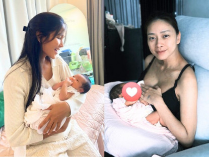 Gia đình - Dàn mẹ bỉm nổi tiếng Vbiz và nỗi lo sữa mẹ sau sinh: Người nhập viện cấp cứu, người đau điếng vì vòng một căng cứng