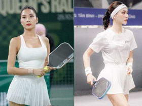 Hot girl pickleball tranh cãi đánh cặp cùng người yêu cũ: Bỏ giải hay đứng chung?