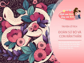 Truyện cổ tích: Đoàn sứ bộ và con rắn thần