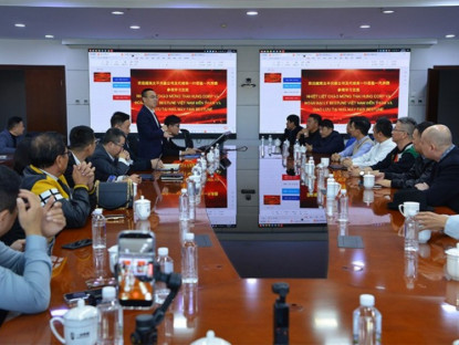 Thông tin doanh nghiệp - Đoàn đại lý Bestune Việt Nam thăm và làm việc tại trụ sở FAW Trung Quốc