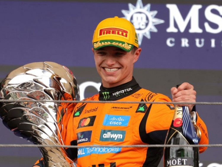 Đua xe F1, Sao Paulo GP: Norris chiến thắng cuộc đua đầy biến động