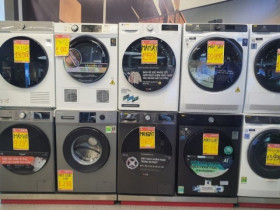 Loạt siêu thị điện máy giảm giá lên đến 70% nhân dịp 11/11, máy giặt chỉ còn từ 3,4 triệu đồng/chiếc