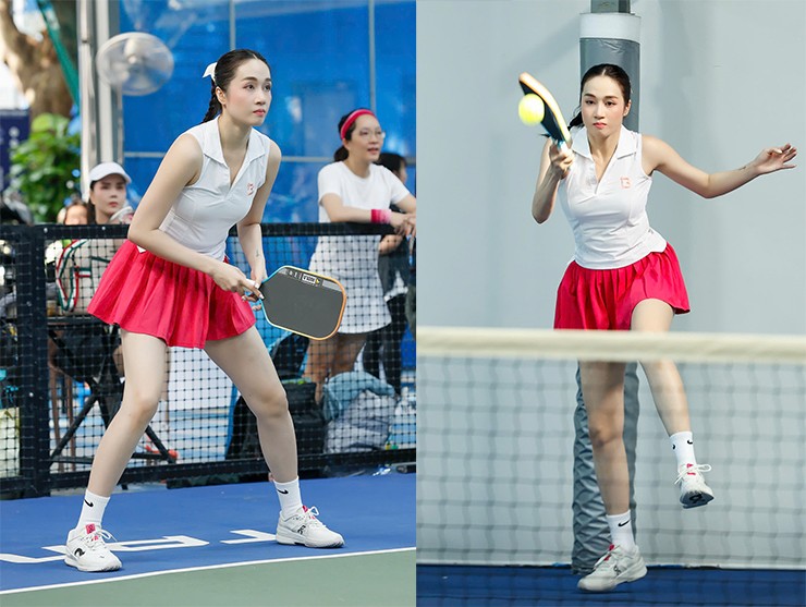 "Chân dài" Lê Thu An vô địch pickleball, hoa khôi Đặng Yến liên tục có huy chương - 3