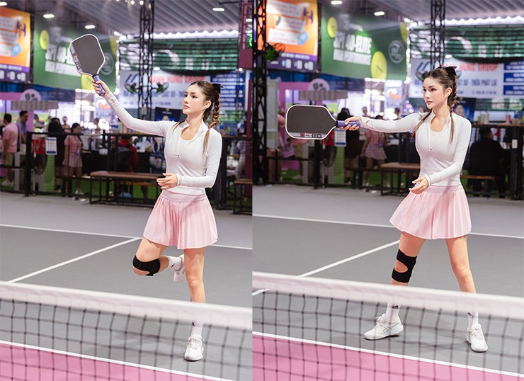Á hậu Hồng Hạnh cùng 140 người đẹp “đại náo” giải pickleball 200 triệu đồng - 10