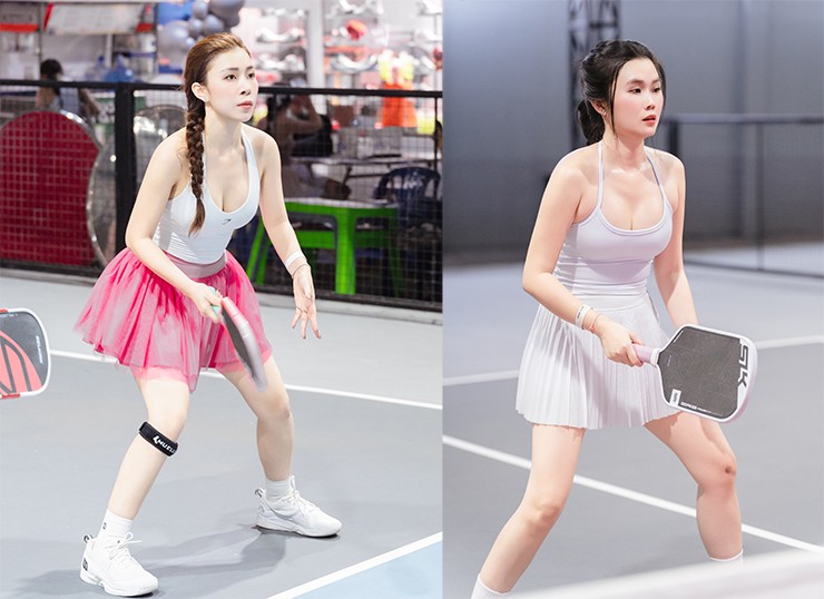 Á hậu Hồng Hạnh cùng 140 người đẹp “đại náo” giải pickleball 200 triệu đồng - 14