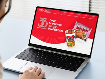 Thông tin doanh nghiệp - Acecook Việt Nam ra mắt website mới nhân dịp kỷ niệm 30 năm ngày bán hàng đầu tiên