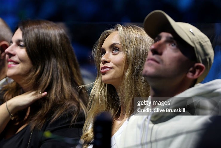 Sinner được bạn gái hoa hậu tiếp sức, động lực lớn bảo vệ ngôi vương ATP Finals - 1