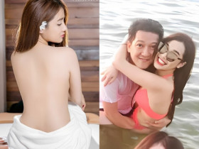 Mỹ nhân VTV đang mang bầu lần 3 với đại gia Đà Nẵng, ông xã bán cơm xây biệt thự khắp Việt Nam