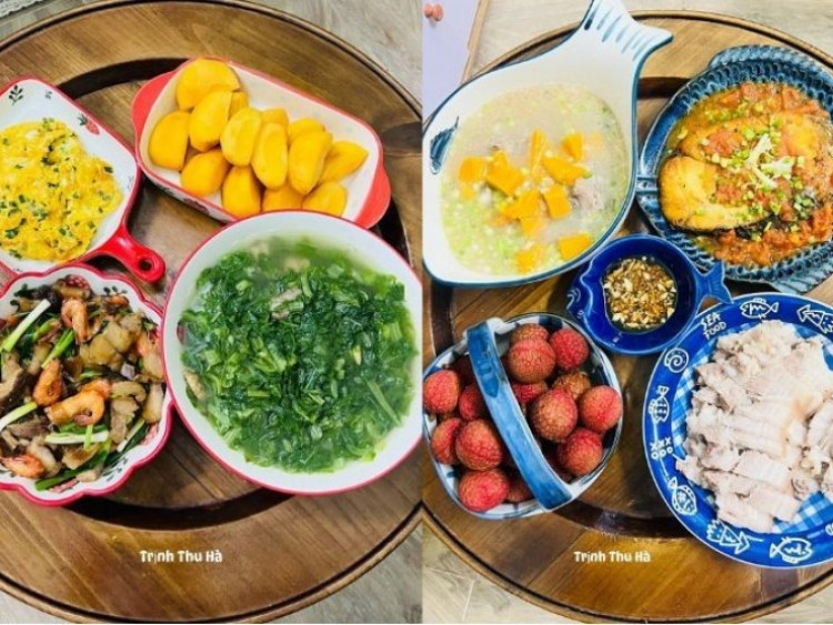 Thực đơn cơm nhà giản dị mà hấp dẫn khiến ai cũng muốn học theo