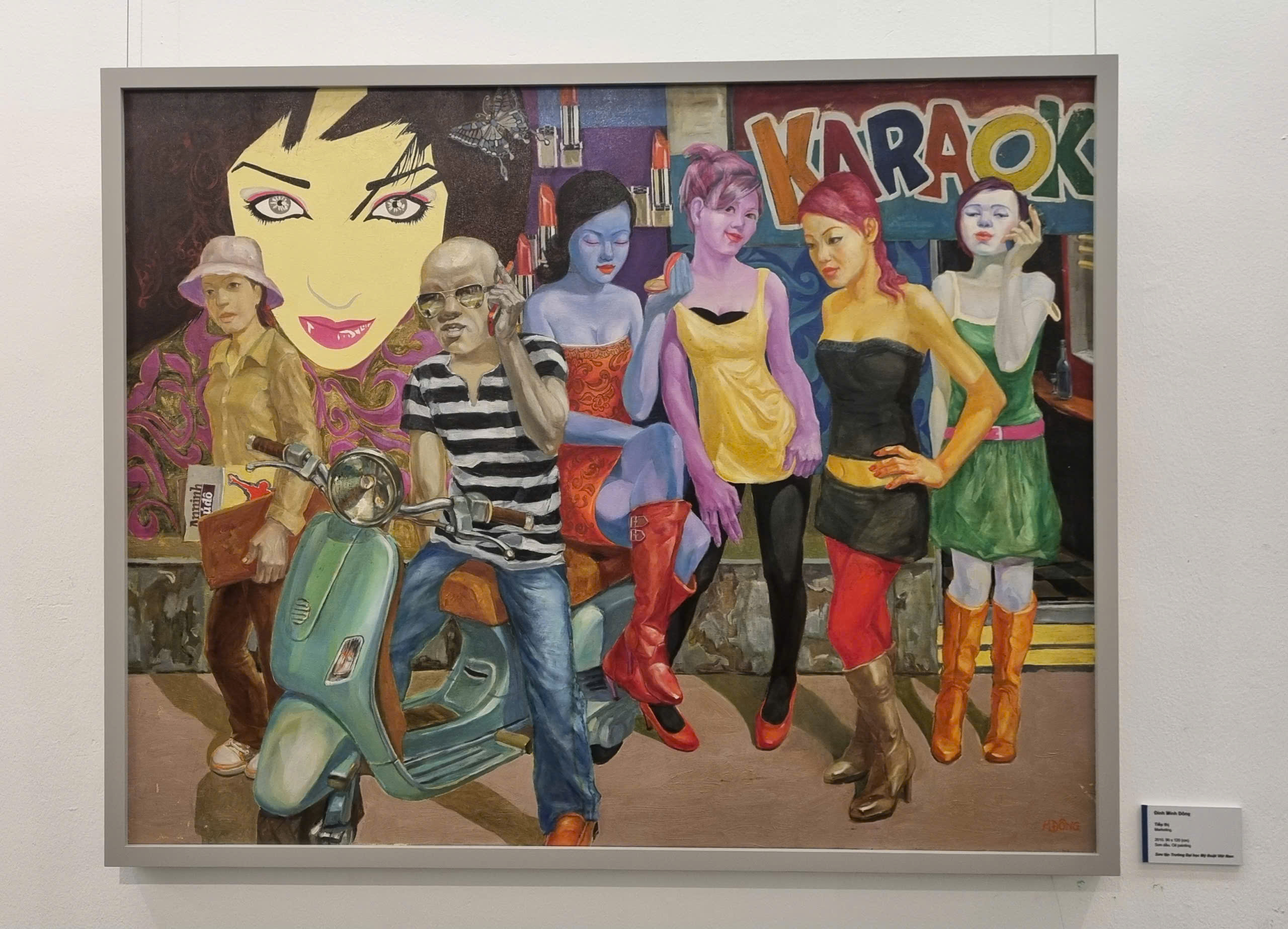 Một thế kỷ phát triển rực rỡ của nền mỹ thuật hiện đại Việt Nam qua sáng tác của nhiều thế hệ - 19