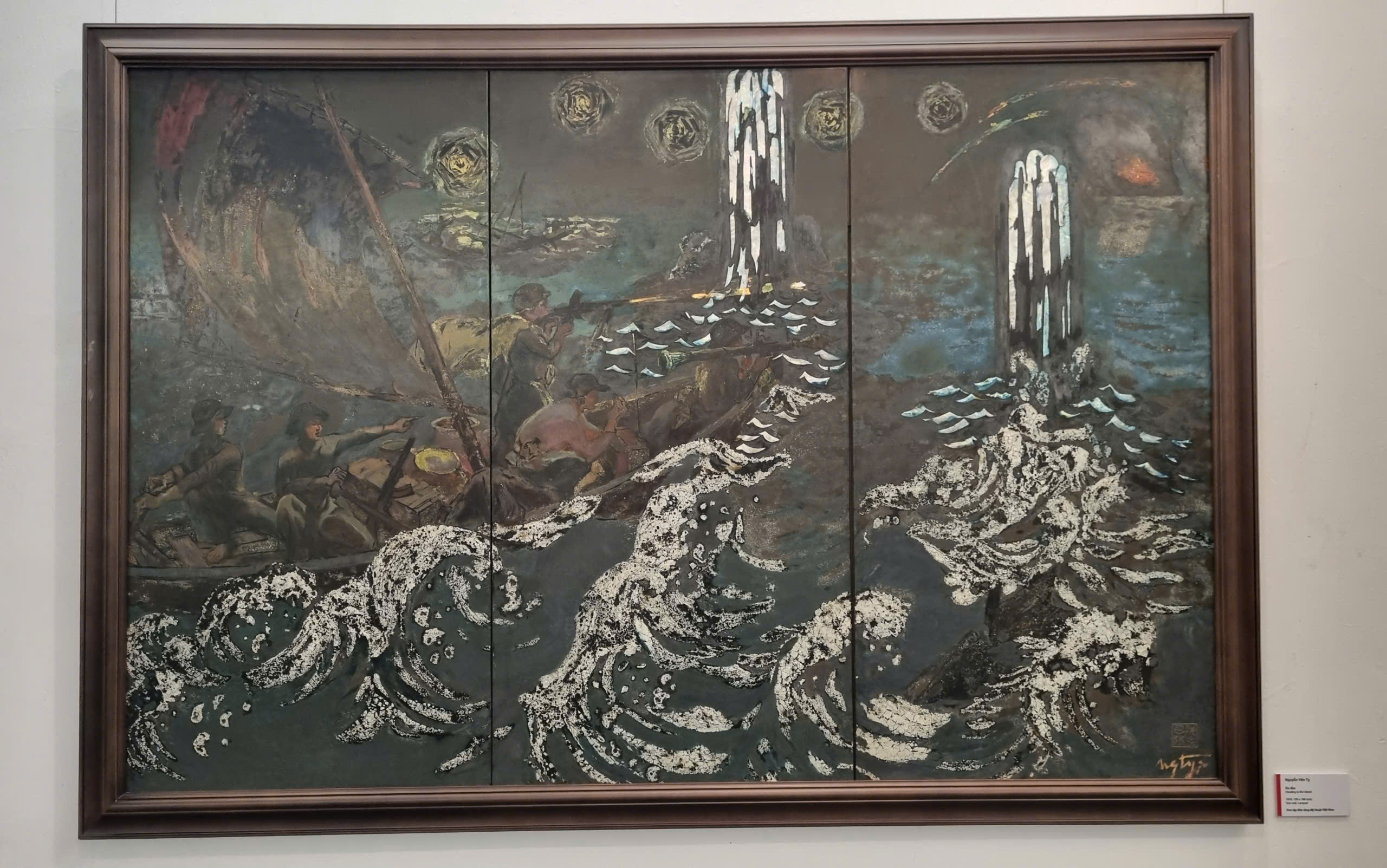 Một thế kỷ phát triển rực rỡ của nền mỹ thuật hiện đại Việt Nam qua sáng tác của nhiều thế hệ - 16