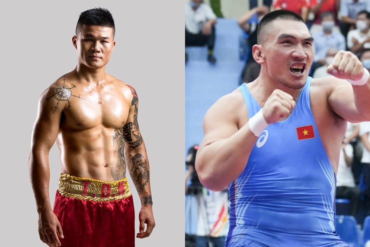 "Nam vương" boxing thách Hiếu "khổng lồ" một tay nâng tạ 150kg, lấy 100 triệu đồng - 1