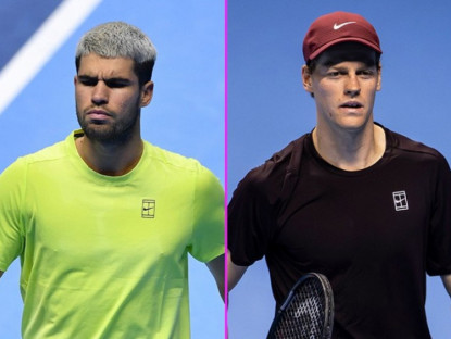 Thể thao - Trực tiếp tennis Alcaraz - Sinner: Long tranh hổ đấu (CK ATP Finals)