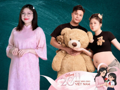 Gia đình - Gặp cô giáo 10X xinh đẹp sau 1 tháng sinh con: Thật kỳ diệu khi vừa đồng hành cùng học trò, vừa cảm nhận cử động của em bé