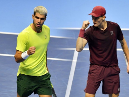 Thể thao - Video tennis Alcaraz - Sinner: Đọ tài đỉnh cao, đăng quang xứng đáng (ATP Finals)