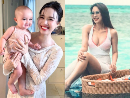 Gia đình - MC trẻ xinh nhất VTV chi 1 tháng lương trùng tu nhan sắc sau sinh, khoe con gái nuôi lai Tây cực phẩm