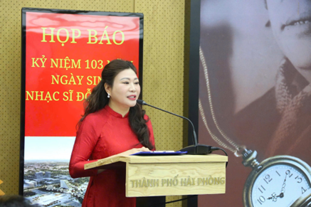 Hải Phòng: Giới thiệu Chương trình nghệ thuật Kỷ niệm 103 năm Ngày sinh của cố Nhạc sĩ Đỗ Nhuận: “Đỗ Nhuận – Âm thanh cuộc đời” - Cây đại thụ trong nền âm nhạc Việt Nam - 3