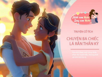 Gia đình - Truyện cổ tích: Ba chiếc lá rắn thần kỳ