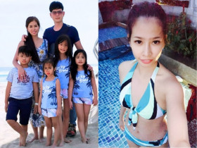 Hot girl đẻ liền tù tì 5 con với “ông hoàng miền Tây”, mang bầu nhà có 5 giúp việc, biệt thự trải dài từ Việt Nam sang Mỹ