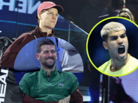 Sinner vượt Alcaraz xếp số 1, Djokovic lọt top 3 bảng xếp hạng 