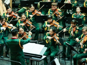 Đại học Văn hóa Nghệ thuật Quân đội thành lập dàn nhạc đặc biệt với 101 người
