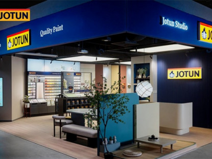 Thông tin doanh nghiệp - Jotun Studio - mô hình cửa hàng sơn hiện đại, nâng tầm trải nghiệm chọn sơn