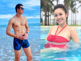 MC có nụ cười đẹp nhất VTV mang bầu với "hồng hài nhi" 6 múi, được chồng cưng như trứng mỏng