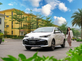 Toyota Vios hút khách trong cuộc đua giảm giá sedan hạng B