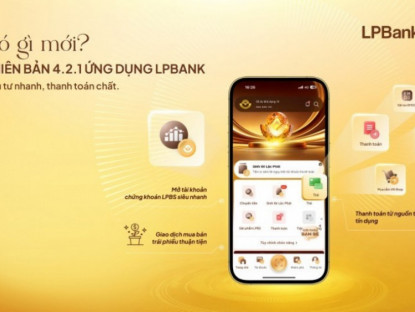 Thông tin doanh nghiệp - App LPBank nâng cấp phiên bản mới: Thanh toán học phí, mua sắm bằng thẻ tín dụng và đầu tư &quot;một chạm&quot;