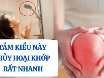 Thông tin doanh nghiệp - Thói quen tắm nguy hiểm gây hủy hoại xương khớp nhanh chóng